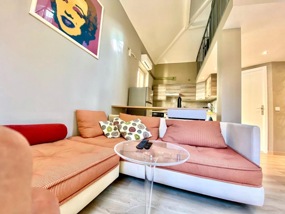 Lovely & Sunny Loft Heart Of Nice With A/C! Dış mekan fotoğraf